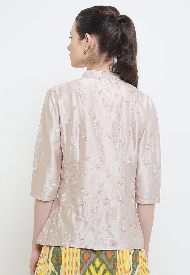 Kebaya Embroidered Regular 3/4-length Sleeves