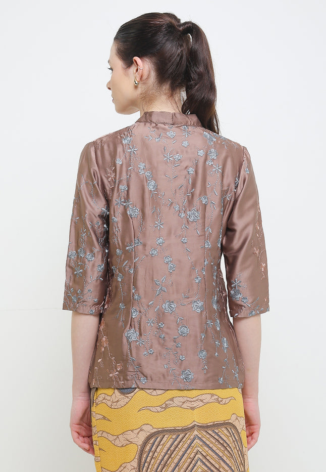 Kebaya Embroidered Regular 3/4-length Sleeves