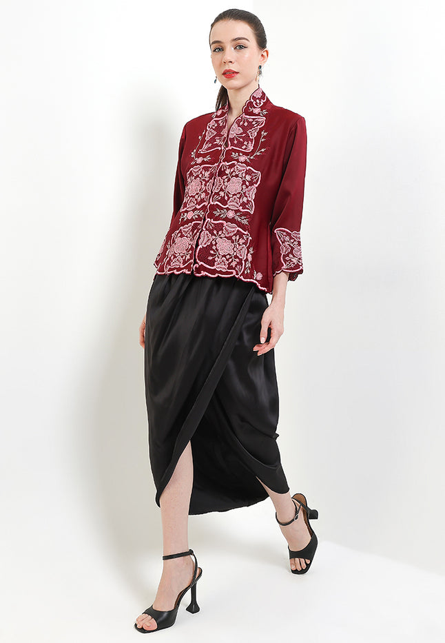 Embroidery-Manual KBY 7/8-Sleeve>WindowFloral