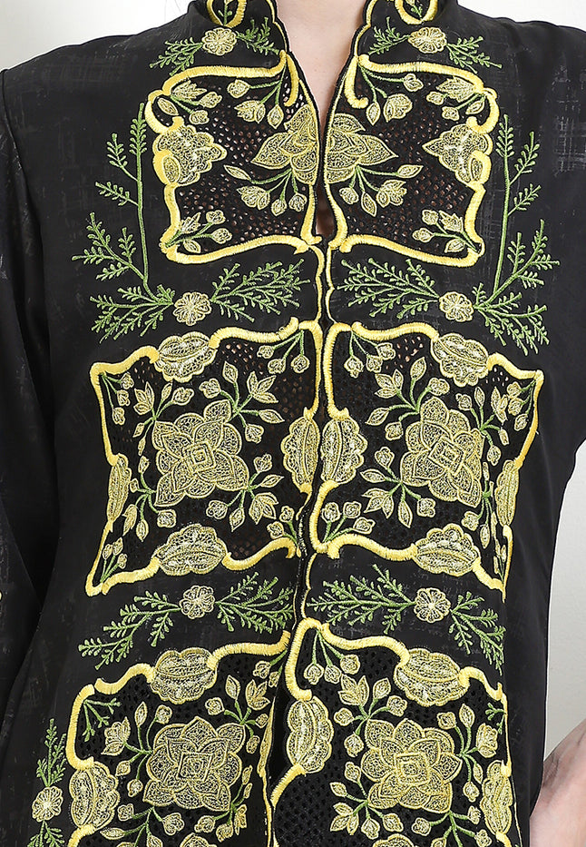 Embroidery-Manual KBY 7/8-Sleeve>WindowFloral