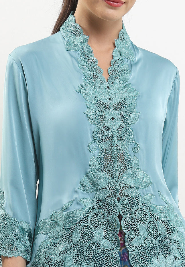 Embroidery Kebaya 7/8-Sleeve>LOTUS Unicolor