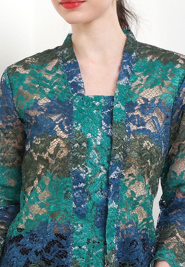 Kebaya Fashion Regular 7/8-length Sleeves