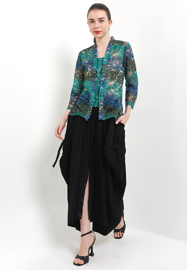 Kebaya Fashion Regular 7/8-length Sleeves