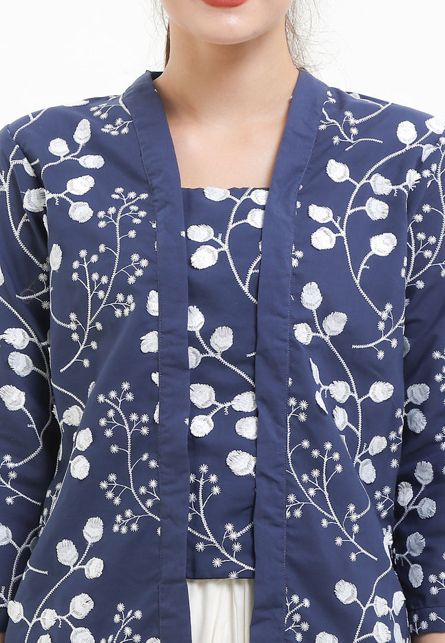 Kebaya BORDIR Regular 7/8-Sleeve