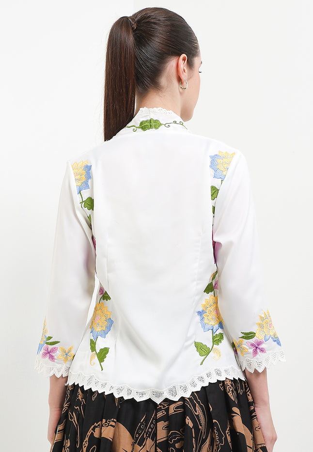 Embroidery Manual Kebaya 7/8-Sleeve>Splash Floral