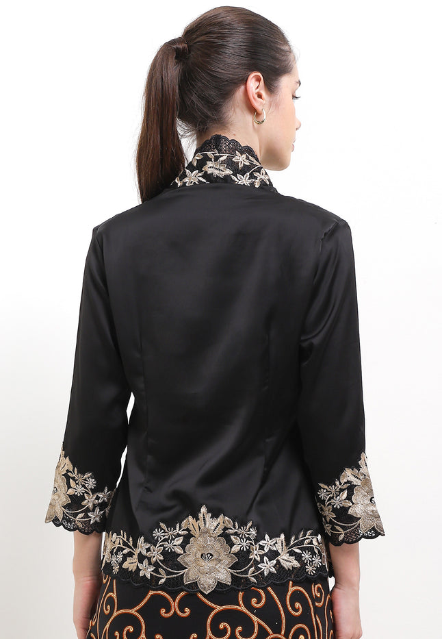 Embroidery Kebaya 7/8-Sleeve>Rose Gold colored