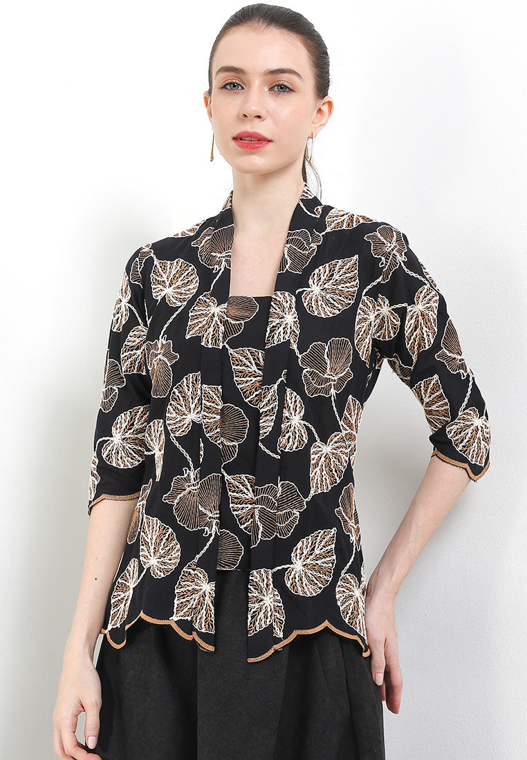 Kebaya Fashion Regular 3/4-length Sleeves