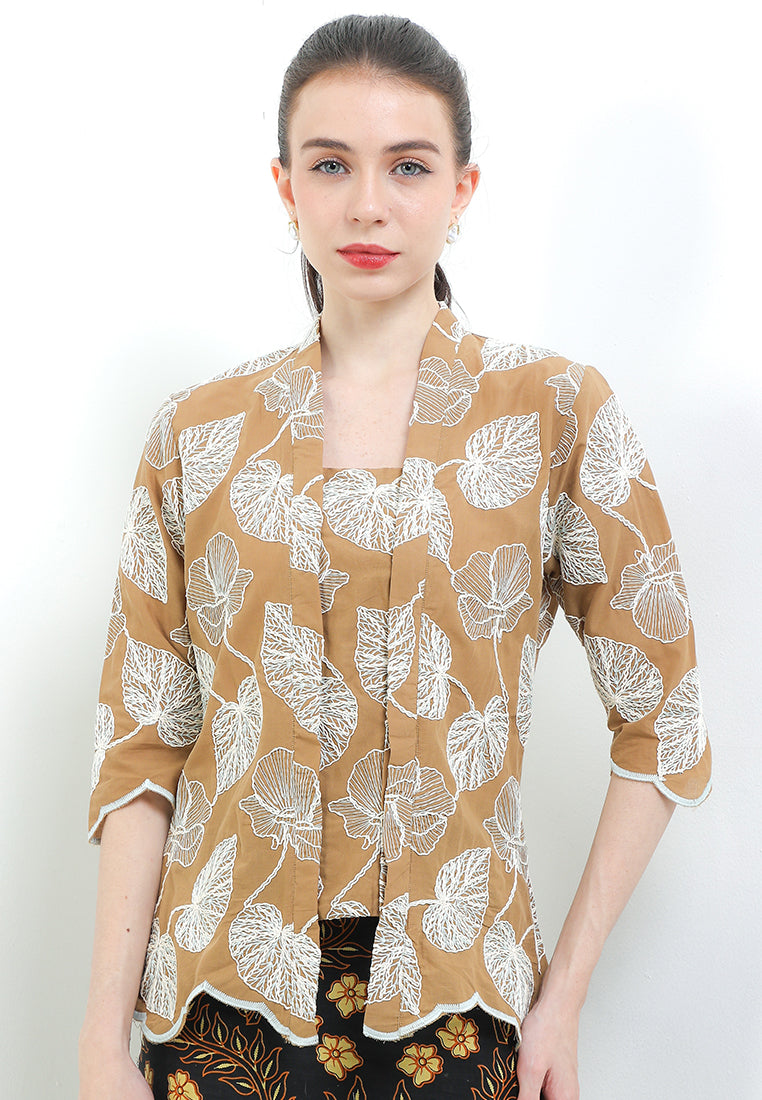 Kebaya Fashion Regular 3/4-length Sleeves