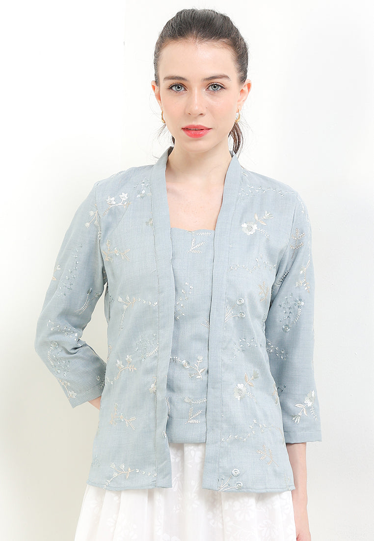 Kebaya Fashion Regular 7/8-Sleeve