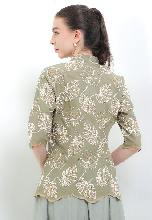 Kebaya Fashion Regular 3/4-length Sleeves