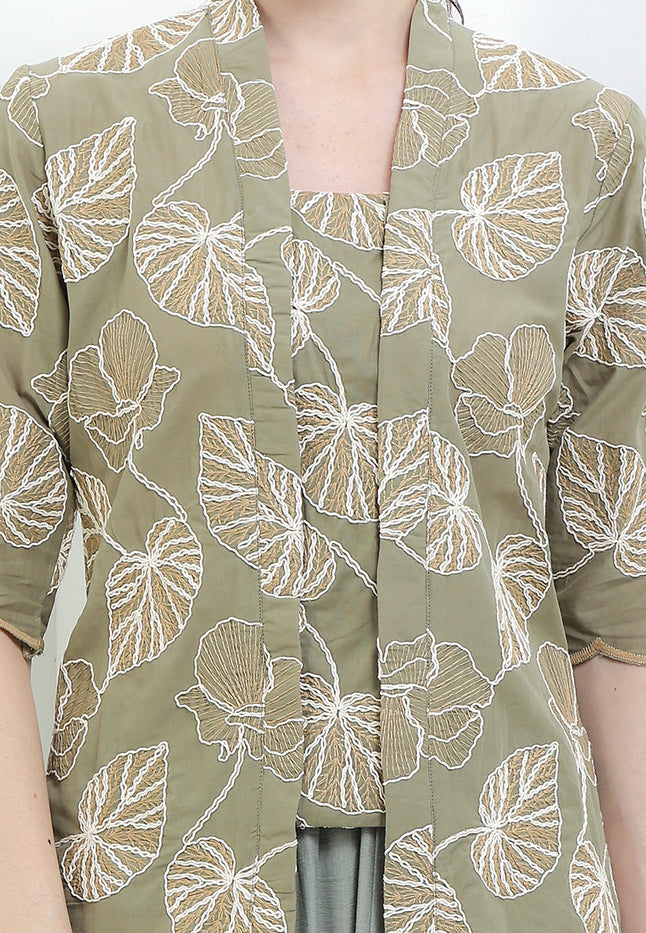 Kebaya Fashion Regular 3/4-length Sleeves