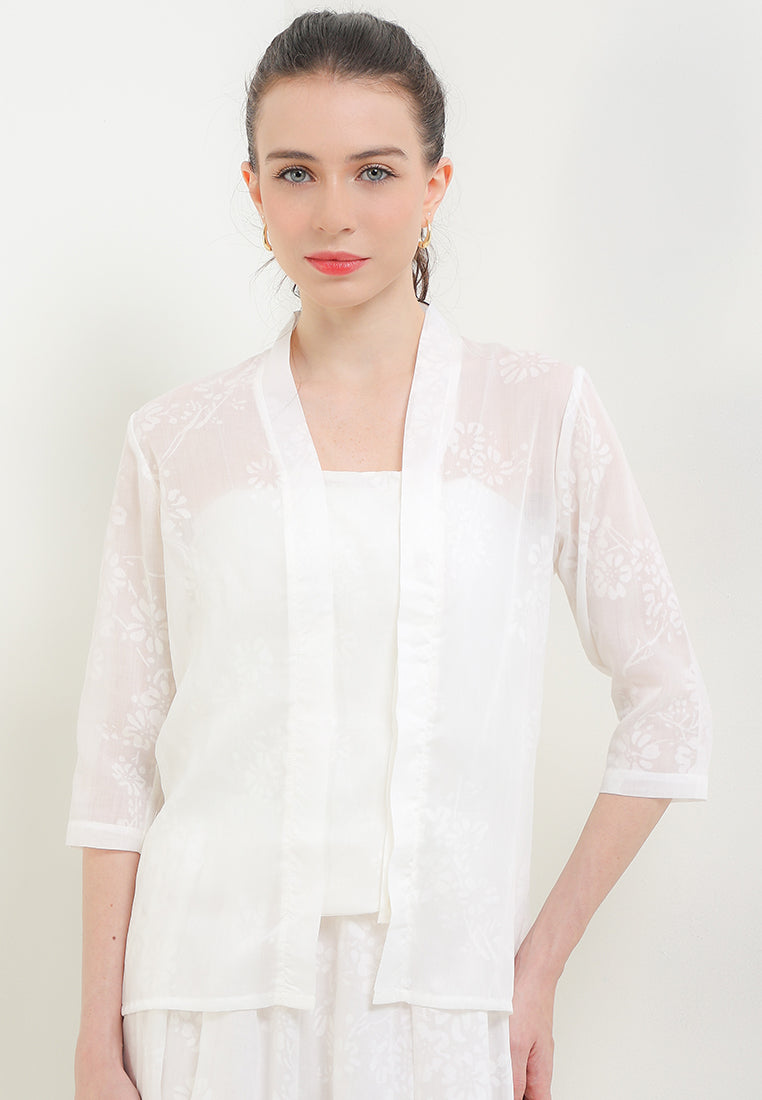 Kebaya Batik Regular 3/4-Sleeve
