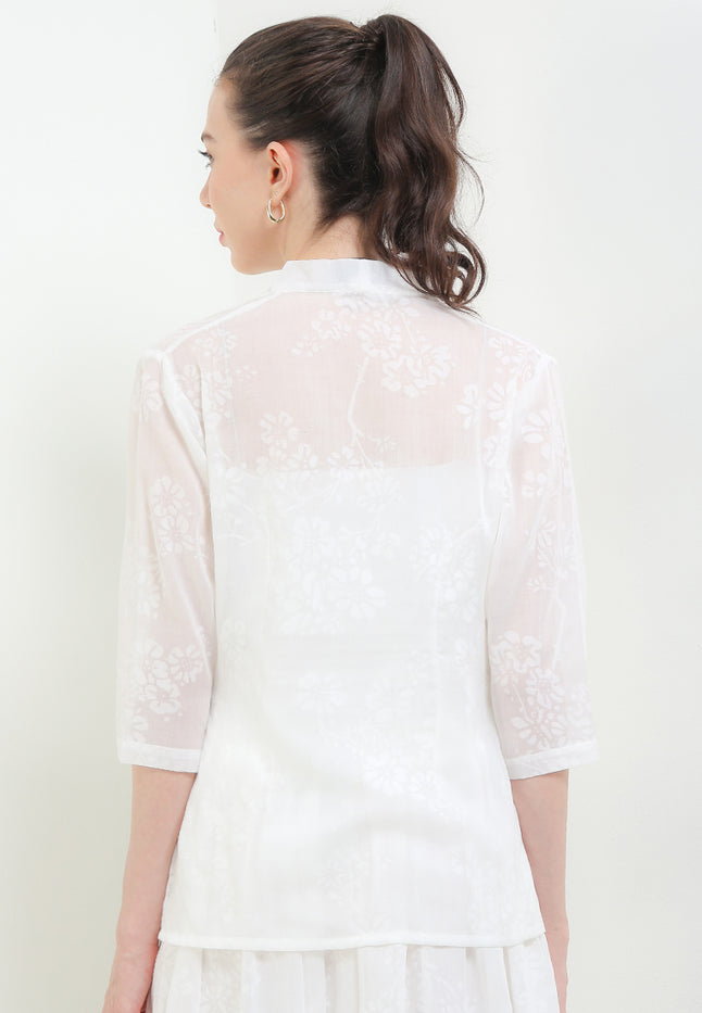 Kebaya Batik Regular 3/4-Sleeve