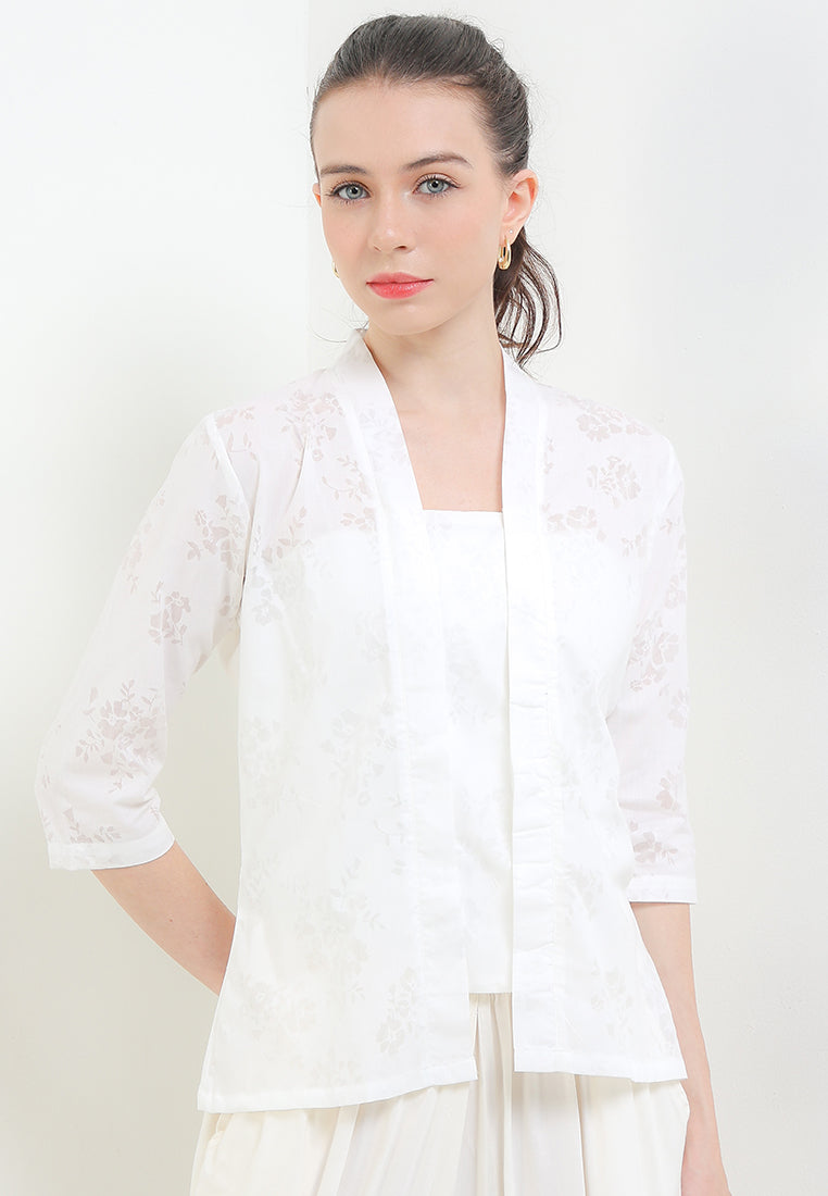 Kebaya Batik Regular 3/4-Sleeve
