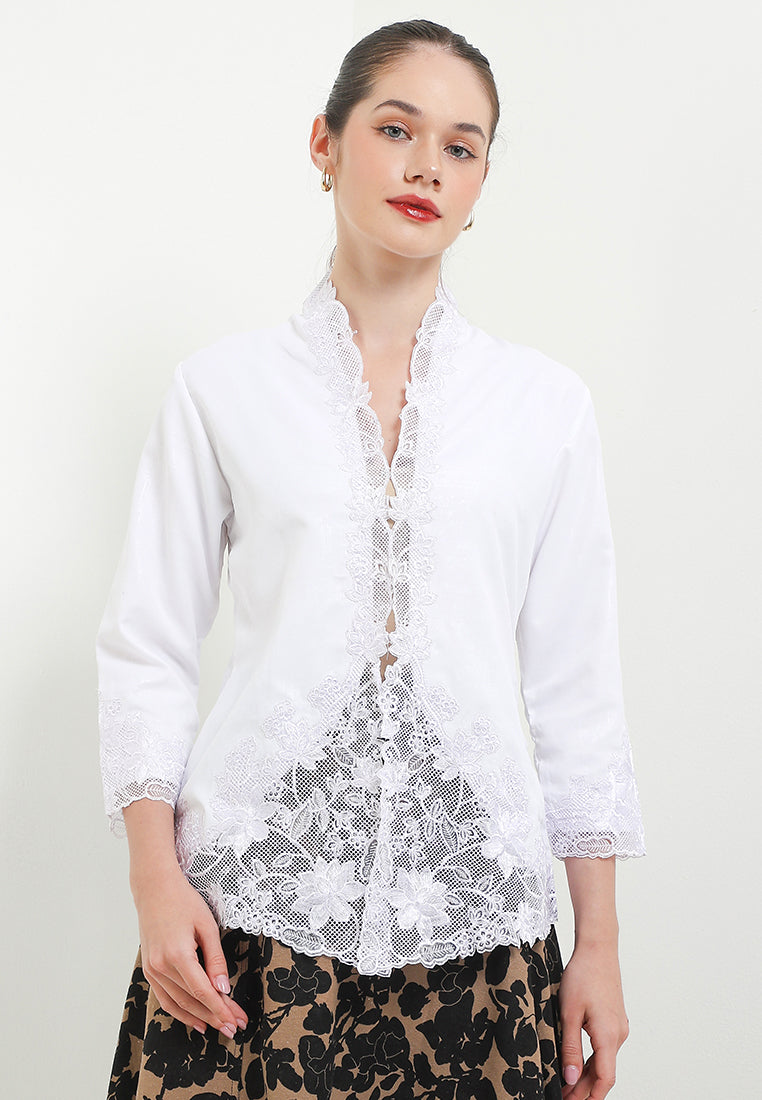 Embroidery Kebaya 7/8-Sleeve>Rancang Sirih