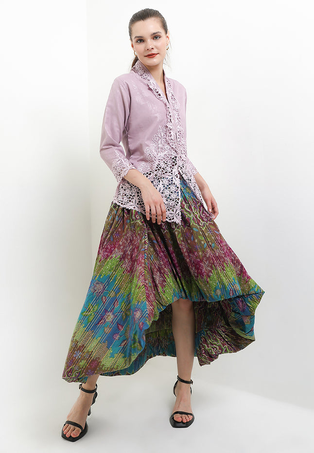 Embroidery Kebaya 7/8-Sleeve>Pepaya Leaves