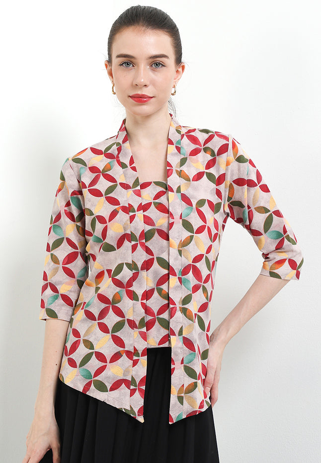 Kebaya Kutu Baru 3/4-length Sleeves