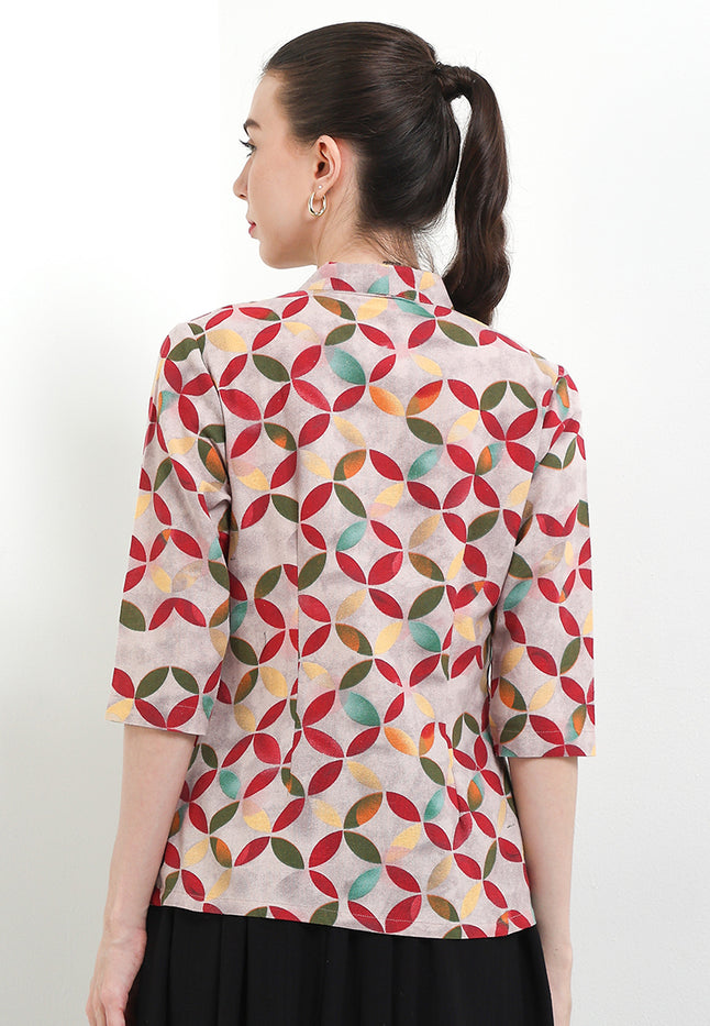 Kebaya Kutu Baru 3/4-length Sleeves