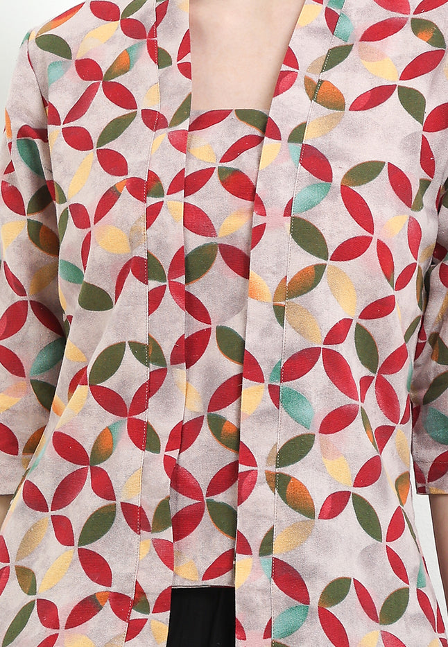 Kebaya Kutu Baru 3/4-length Sleeves