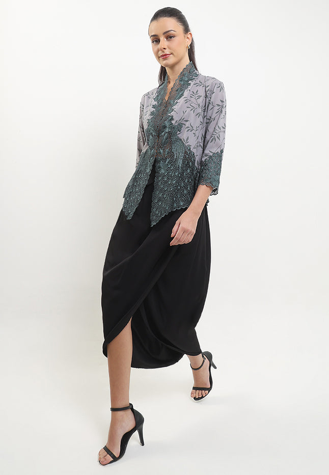 Embroidery Kebaya 7/8-Sleeve>Peacock Unicontrast