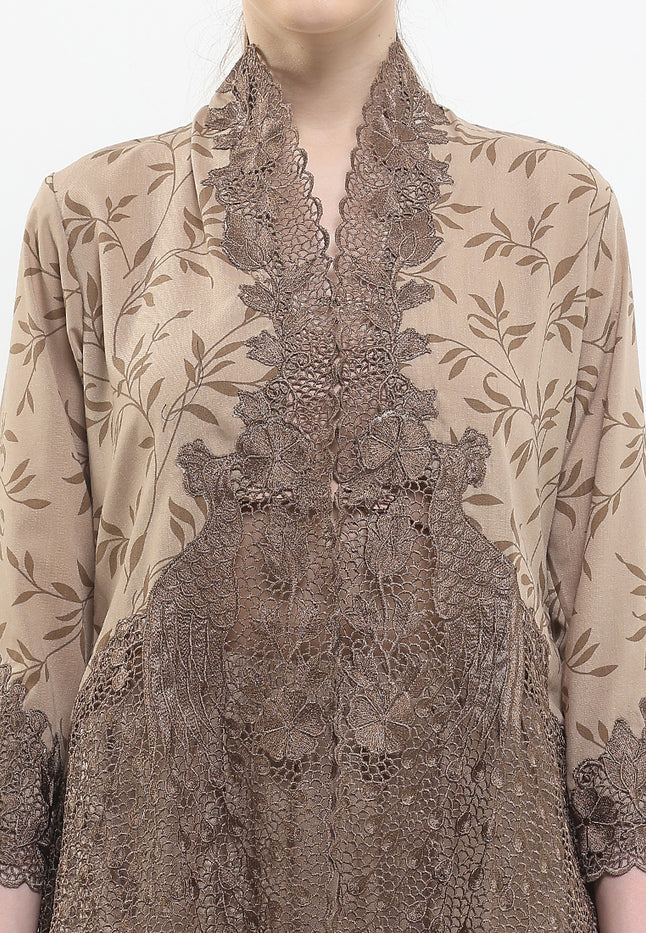 Embroidery Kebaya 7/8-Sleeve>Peacock Unicontrast