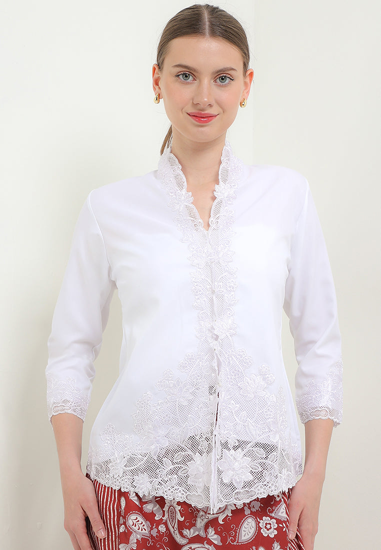 Embroidery Kebaya 7/8-Sleeve>Rancang Sirih