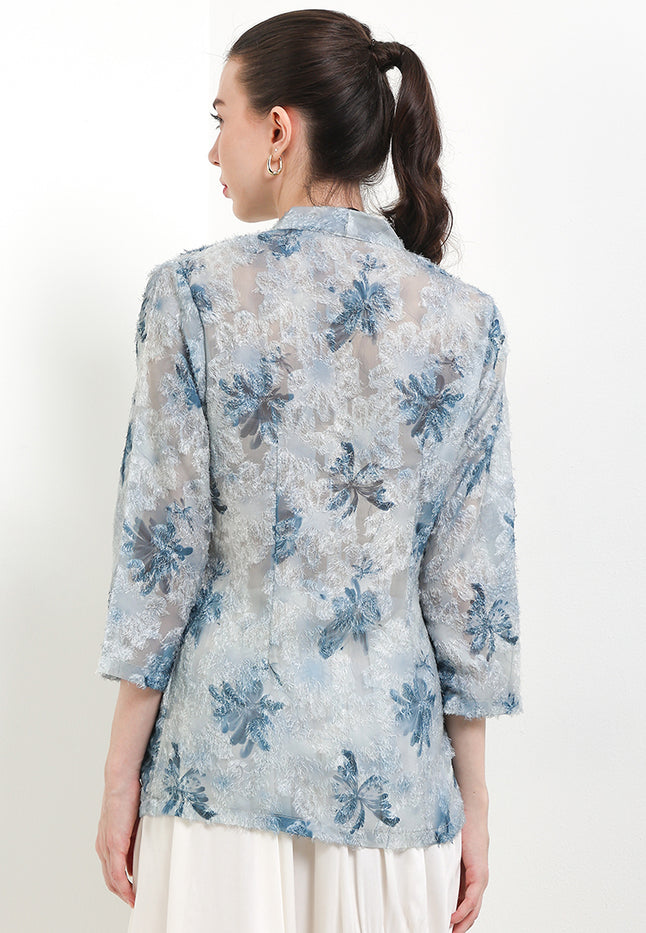Kebaya Kutu Baru 7/8-length Sleeves