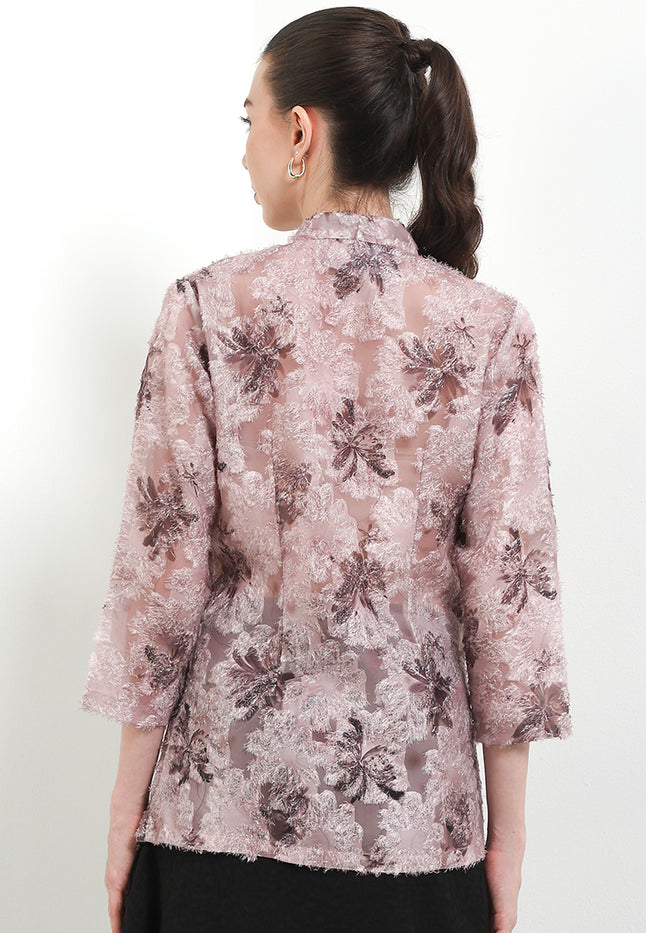 Kebaya Kutu Baru 7/8-length Sleeves