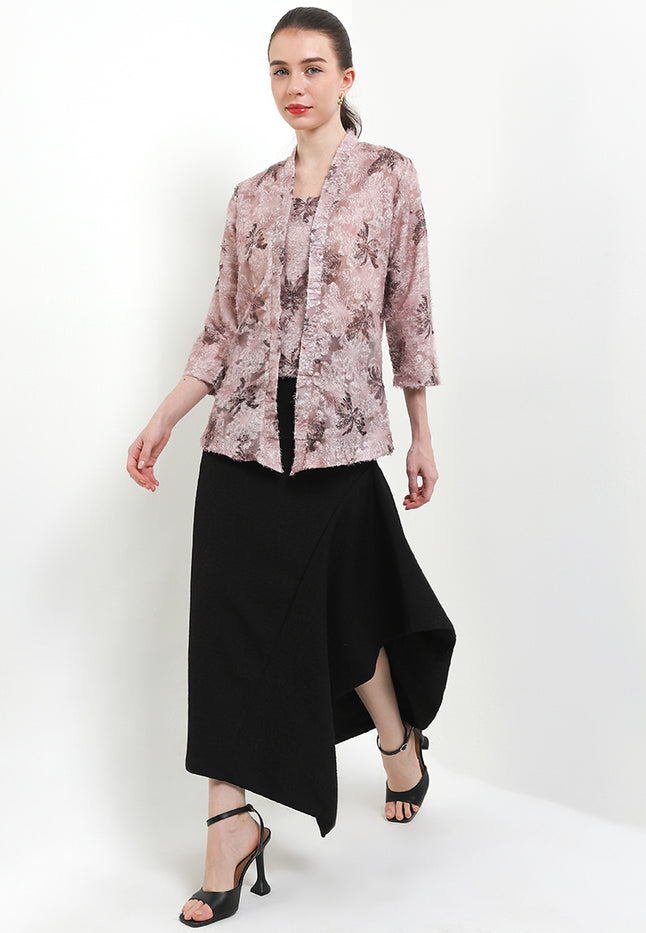 Kebaya Kutu Baru 7/8-length Sleeves
