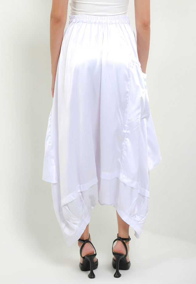 SET Elastic-waisted PantsSkirt Aladin+VEST Button