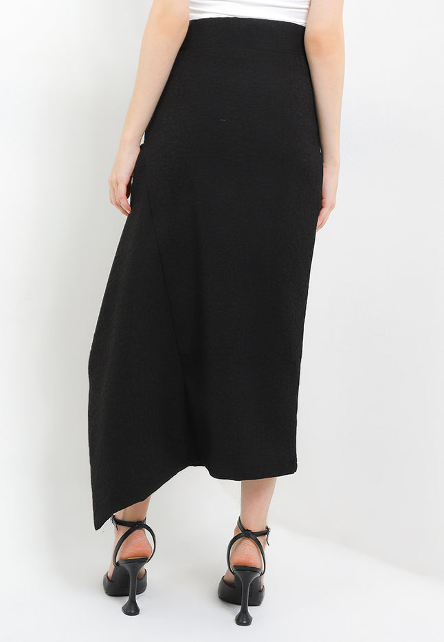 Long Skirt Lanvin Asymmetris+Lining