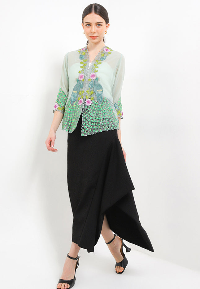 Long Skirt Lanvin Asymmetris+Lining