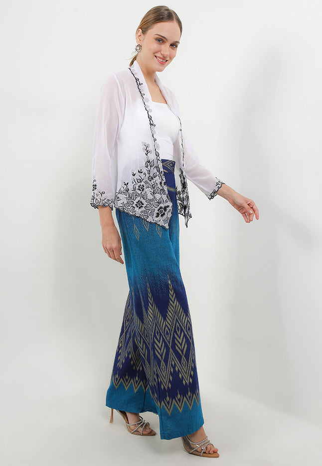 Embroidery-manual Outer Kebaya Long/Slv