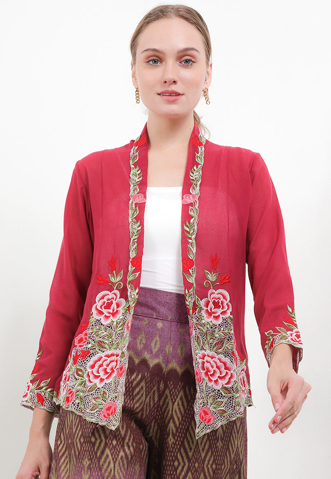 Embroidery-manual Outer Kebaya Long/Slv