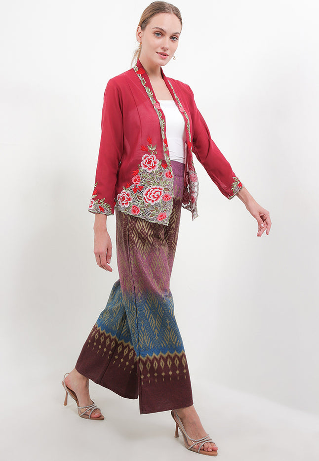 Embroidery-manual Outer Kebaya Long/Slv