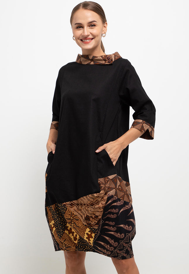 Dress Oversized Bottom-C&S-4Batik Rolled Tara