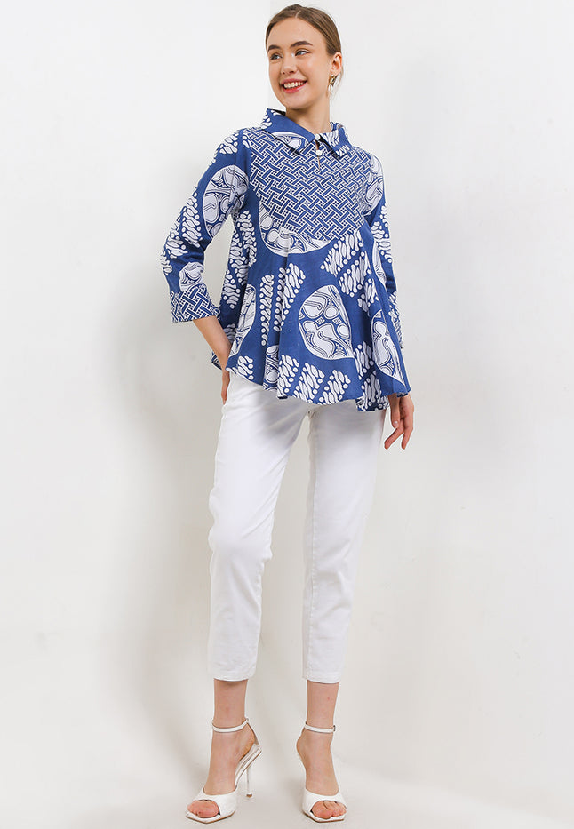 Blouse FrontCloq-BFF Long/Slv Cut&Sew