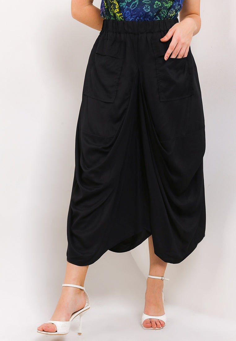 Pants Elastic Asymmetric C&S