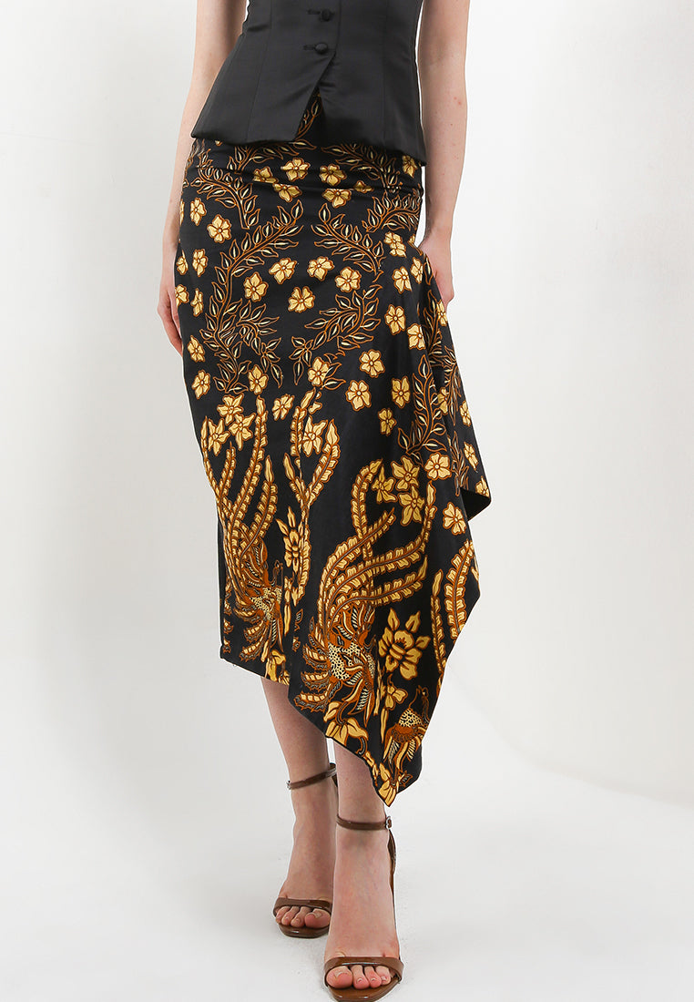 Long Skirt Lanvin Asymmetric+Lining