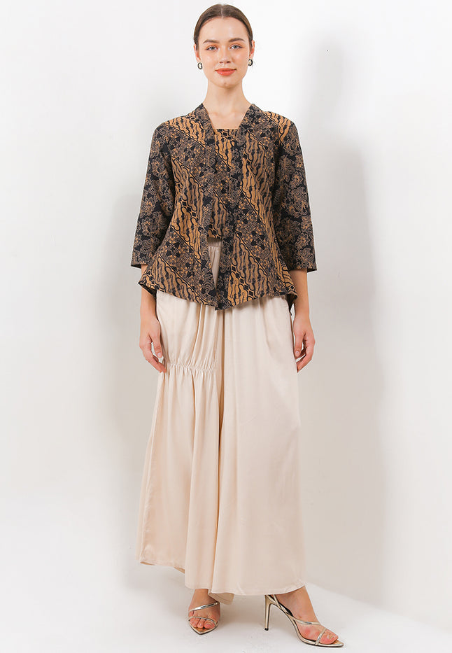 Kebaya Batik BackCloq Cut&Sew 7/8-length Sleeves